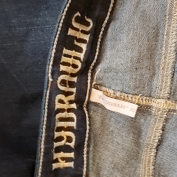 Straight Leg Button Fly Dark Wash - Picture 4 of 7